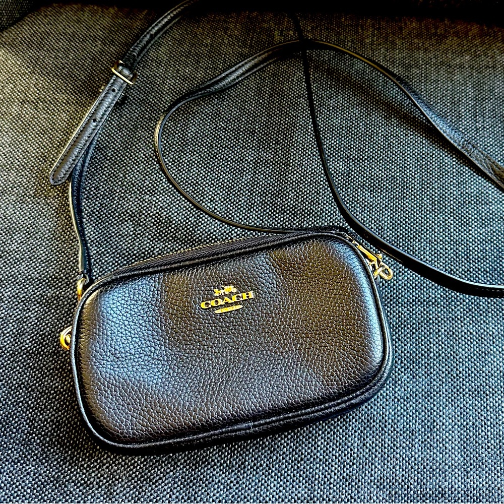Coach Leather Crossbody!